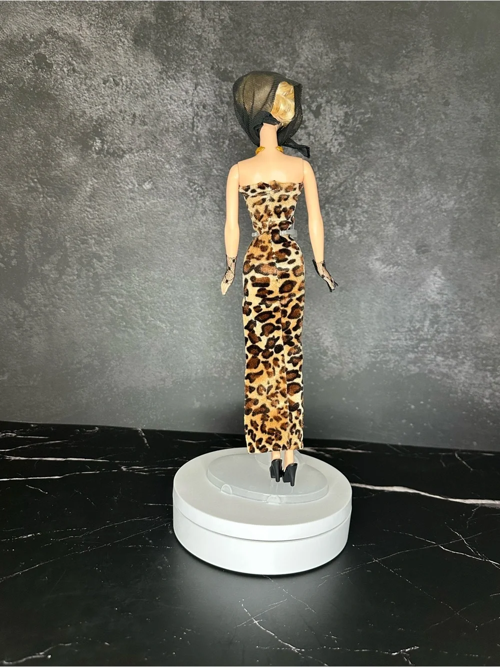 OOAK Vintage Barbie Muse - Golden Age of Hollywood Inspired Handmade Gown Dress